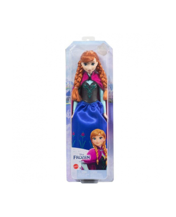 Disney Frozen Kraina Lodu Lalka Anna 30cm HLW49 HLW46 MATTEL