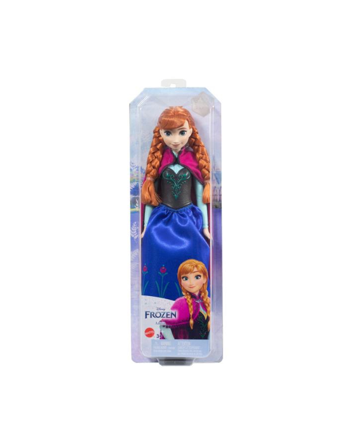 Disney Frozen Kraina Lodu Lalka Anna 30cm HLW49 HLW46 MATTEL główny