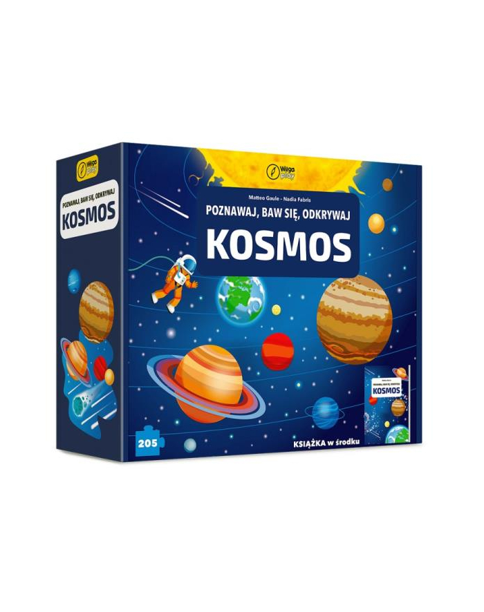 foksal Poznawaj, baw się, odkrywaj. Kosmos. Puzzle i książka. Wilga play główny