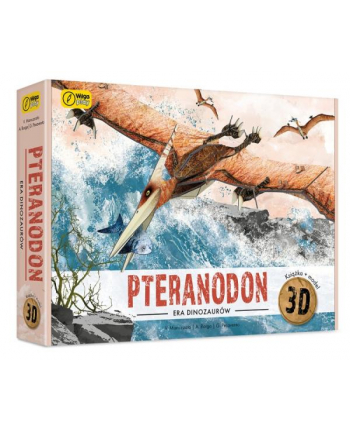 foksal Pteranodon. Książka i puzzle 3D. Wilga play