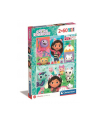 Clementoni Puzzle 2x60el Koci Domek Gabi. Gaby's Dollhouse 24804 - nr 1