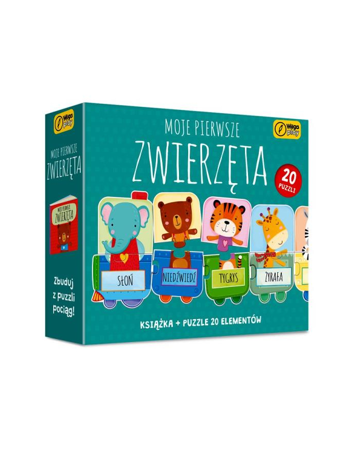 foksal Moje pierwsze zwierzęta. Puzzle i książka. Wilga play główny