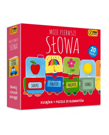 foksal Moje pierwsze słowa. Puzzle i książka. Wilga play