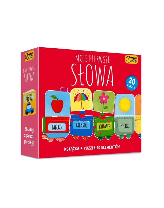 foksal Moje pierwsze słowa. Puzzle i książka. Wilga play główny