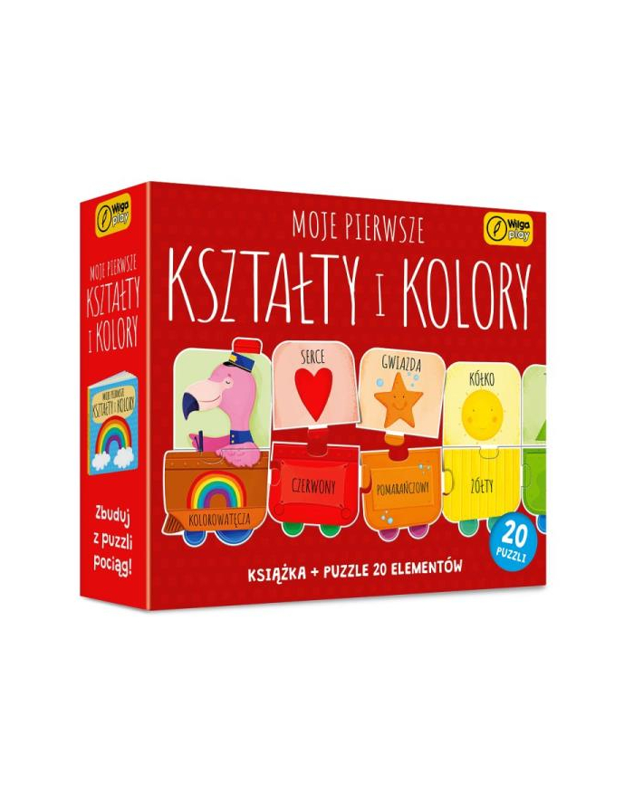 foksal Moje pierwsze kształty i kolory. Puzzle i książka. Wilga play główny