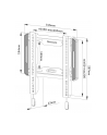 neomounts by newstar Uchwyt ścienny 24-55 cali WL30-550BL12 - nr 20