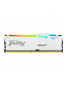 kingston Pamięć DDR5 Fury Beast RGB  32GB(1*32GB)/5200  CL36 Biała - nr 24