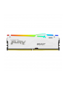 kingston Pamięć DDR5 Fury Beast RGB  32GB(1*32GB)/5200  CL36 Biała - nr 6