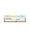kingston Pamięć DDR5 Fury Beast RGB  32GB(2*16GB)/5200  CL36 Biała - nr 16