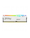 kingston Pamięć DDR5 Fury Beast RGB  32GB(1*32GB)/5600  CL36 Biała - nr 7