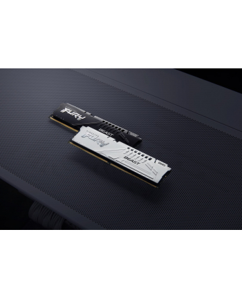 kingston Pamięć DDR5 Fury Beast 16GB(1*16GB)/5600  CL40 Biała