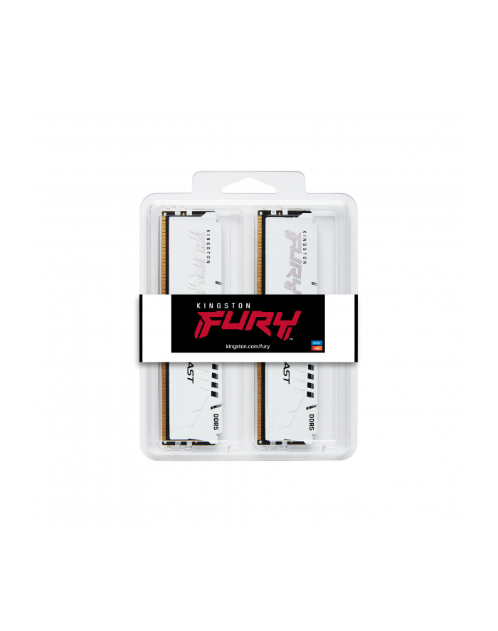 kingston Pamięć DDR5 Fury Beast 32GB(2*16GB)/5600  CL40 Białty główny