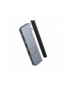 hyperdrive Koncentrator USB 7-in-2 USB-C HUB Grey HDMI/RJ45/USB-A/MicroSD/USB4 - nr 7