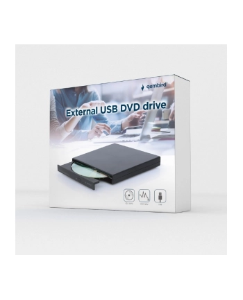 gembird Napęd DVD na USB zew DVD-USB-04 Czarny nr 2