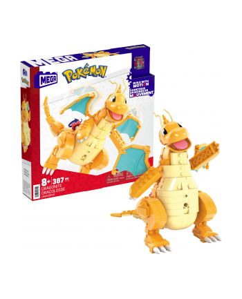 MEGA Pokemon Dragonite Zestaw klocków HKT25 p6 MATTEL