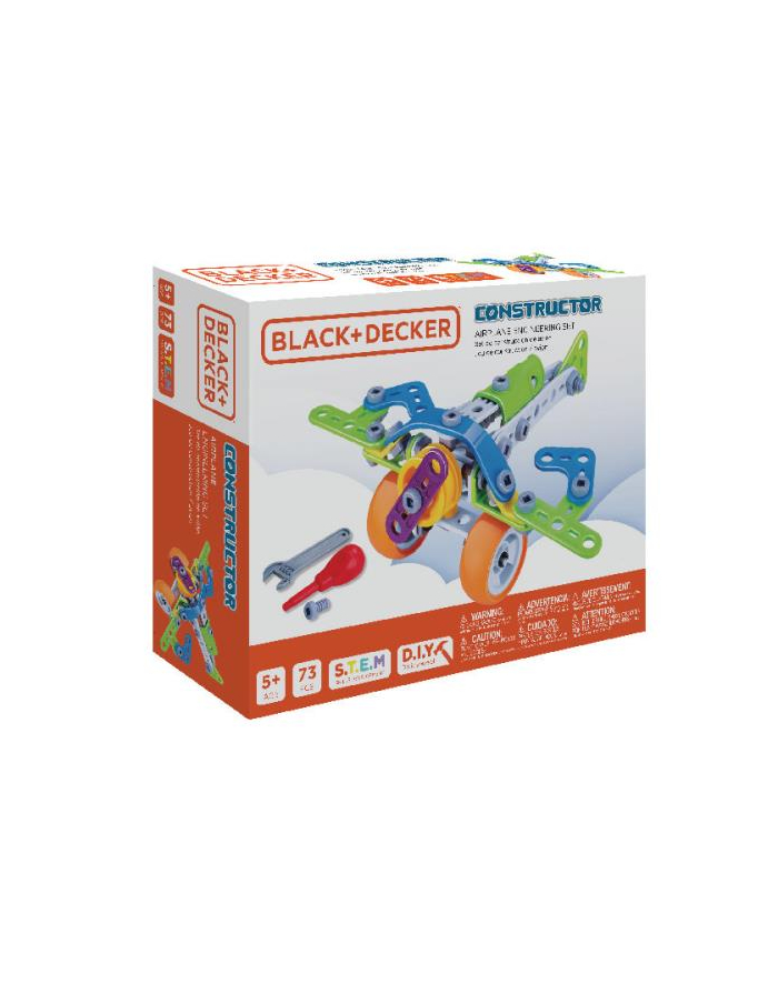 Samolot do składania Black+Decker EK003-BD STANLEY Jr główny
