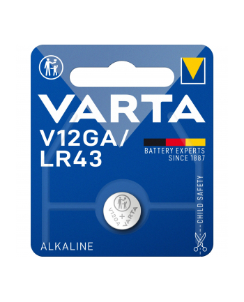 Bateria Electronics Alkalin               LR43/V12GA