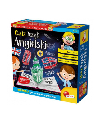 lisciani giochi I'm a Genius Quiz - język angielski 48892 LISCIANI