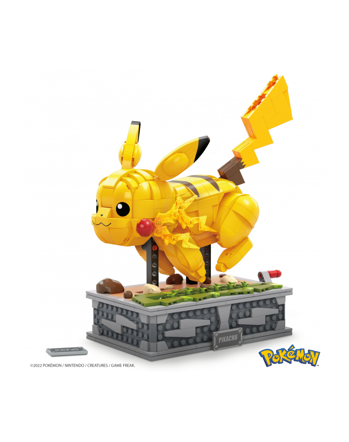 MEGA Pikachu Kolekcjonerski Pokemon do zbudowania HGC23 p2 MATTEL główny