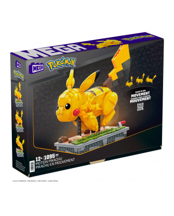 MEGA Pikachu Kolekcjonerski Pokemon do zbudowania HGC23 p2 MATTEL