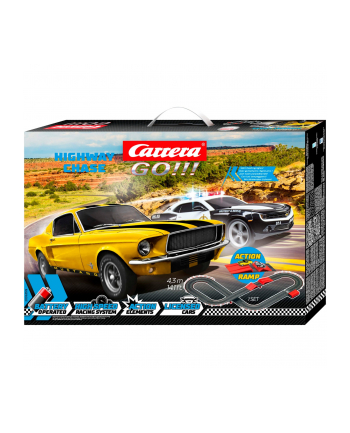 carrera toys Tor GO!!! Highway Chase 4,3m + skocznia 63519 Carrera