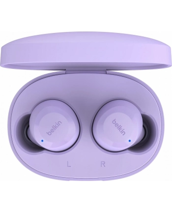 belkin Słuchawki bezprzewodowe Soundform Bolt TWS lawendowe