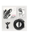 axagon Kabel ADR-215B USB 2.0 A-M -> B-M aktywny kabel połączeniowy/wzmacniacz 15m - nr 36