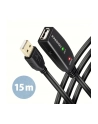 axagon Kabel ADR-215 USB 2.0 A-M -> A-F aktywny kabel przedłużacz/wzmacniacz 15m - nr 21