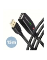 axagon Kabel ADR-215 USB 2.0 A-M -> A-F aktywny kabel przedłużacz/wzmacniacz 15m - nr 27