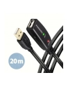axagon Kabel ADR-220 USB 2.0 A-M -> A-F aktywny kabel przedłużacz/wzmacniacz 20m - nr 29