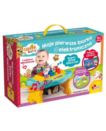 lisciani giochi Caczerwonyina Baby Moje pierwsze biurko elektroniczne 76628