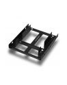axagon RHD-225 Ramka metalowa do montażu 2 x 2.5' w pozycji 3.5' Czarna - nr 36