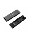 qoltec Obudowa | kieszeń do dysków M.2 SATA SSD | NGFF | USB typ C - nr 21