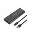 qoltec Obudowa | kieszeń do dysków M.2 SATA SSD | NVME | USB typ C - nr 13