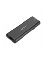 qoltec Obudowa | kieszeń do dysków M.2 SATA SSD | NVME | USB typ C - nr 19