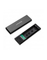 qoltec Obudowa | kieszeń do dysków M.2 SATA SSD | NVME | USB typ C - nr 20