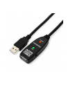axagon Kabel ADR-210 USB 2.0 A-M -> A-F aktywny kabel przedłużacz/wzmacniacz 10m - nr 17