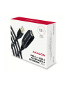 axagon Kabel ADR-215 USB 2.0 A-M -> A-F aktywny kabel przedłużacz/wzmacniacz 15m - nr 25