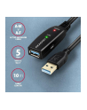 axagon Kabel ADR-310 USB 3.0 A-M -> A-F aktywny kabel przedłużacz/wzmacniacz 10m - nr 30