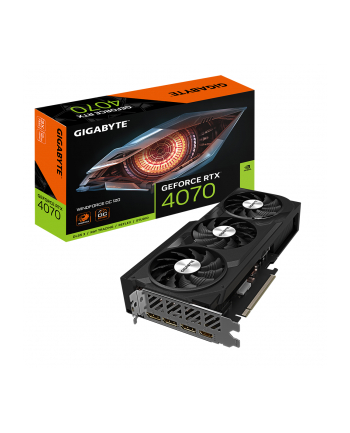 gigabyte Karta graficzna RTX 4070 WINDFORCE 12GB GDDR6X 192bit 3DP/HDMI