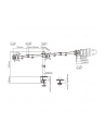 gembird Ramię dla trzech monitorów biurkowe  (regulowane), 17 cali- 27 cali, do 7kg - nr 5