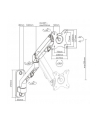 gembird Ramię regulowane  do monitora do montażu na ścianie, do 27 cali/ 7 kg - nr 12