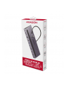 axagon HMC-4KX3 Wieloportowy hub USB 5Gbps, 3x USB-A, 2x HDMI + DP + GLAN +  SD/microSD + audio, PD 100W - nr 25