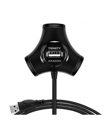 axagon Hub HUE-X3B 4-portowy USB 2.0 kabel 1,2m Czarny