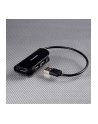 axagon Hub HUE-X4B 4-portowy USB 2.0 kabel 20cm Czarny - nr 13