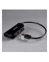 axagon Hub HUE-X4B 4-portowy USB 2.0 kabel 20cm Czarny - nr 17