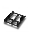 axagon RHD-225 Ramka metalowa do montażu 2 x 2.5' w pozycji 3.5' Czarna - nr 21