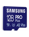 SAMSUNG PRO Plus 128GB microSD UHS-I U3 Full HD 4K UHD 180MB/s Read 130MB/s Write Memory Card Incl. SD-Adapter 2023 - nr 39