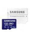 SAMSUNG PRO Plus 128GB microSD UHS-I U3 Full HD 4K UHD 180MB/s Read 130MB/s Write Memory Card Incl. SD-Adapter 2023 - nr 40