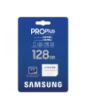 SAMSUNG PRO Plus 128GB microSD UHS-I U3 Full HD 4K UHD 180MB/s Read 130MB/s Write Memory Card Incl. SD-Adapter 2023 - nr 44